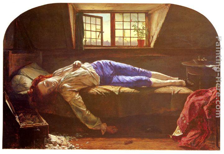 Henry Wallis The Death of Chatterton